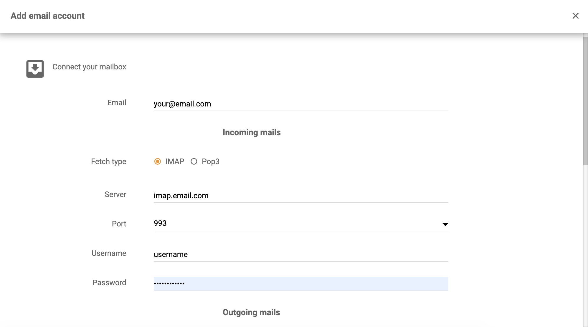 Užpildykite savo duomenis