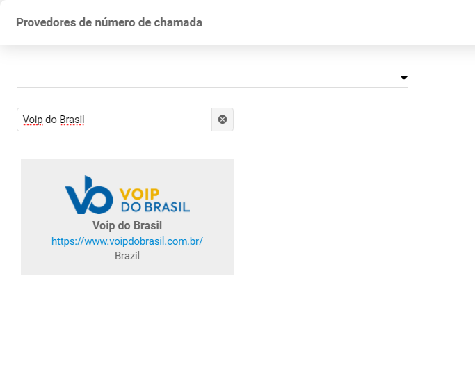 Ieškokite Voip do Brasil