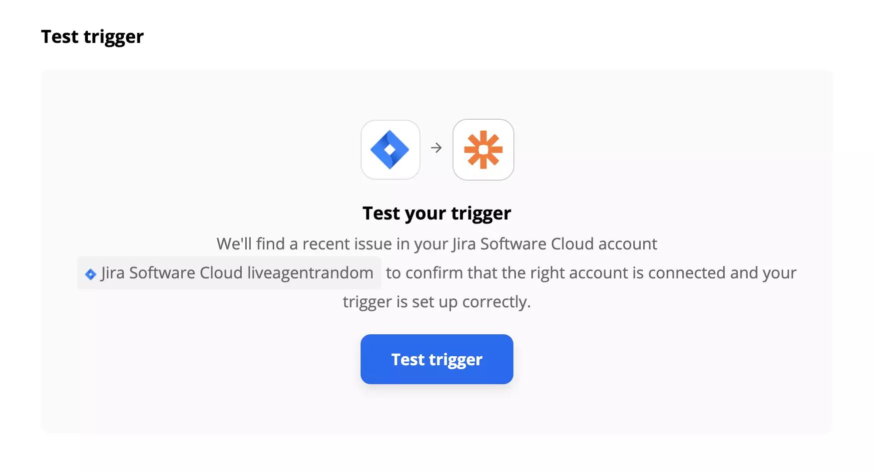 Jira trigeri testas