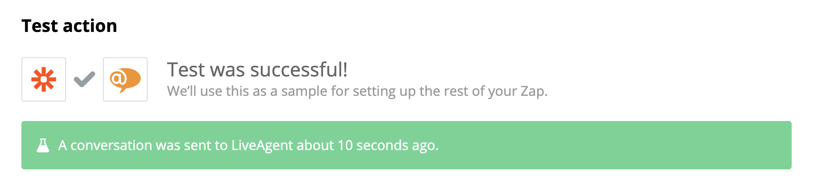 Sėkmingas ShipStation ir LiveAgent integracijos bandymas