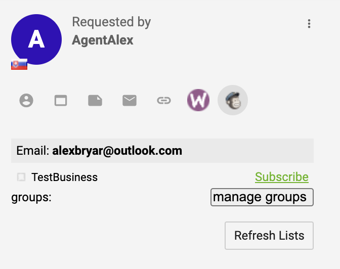 Mailchimp integracijos papildinys yra aktyvus ir funkcionalus LiveAgent bilietų sistemoje