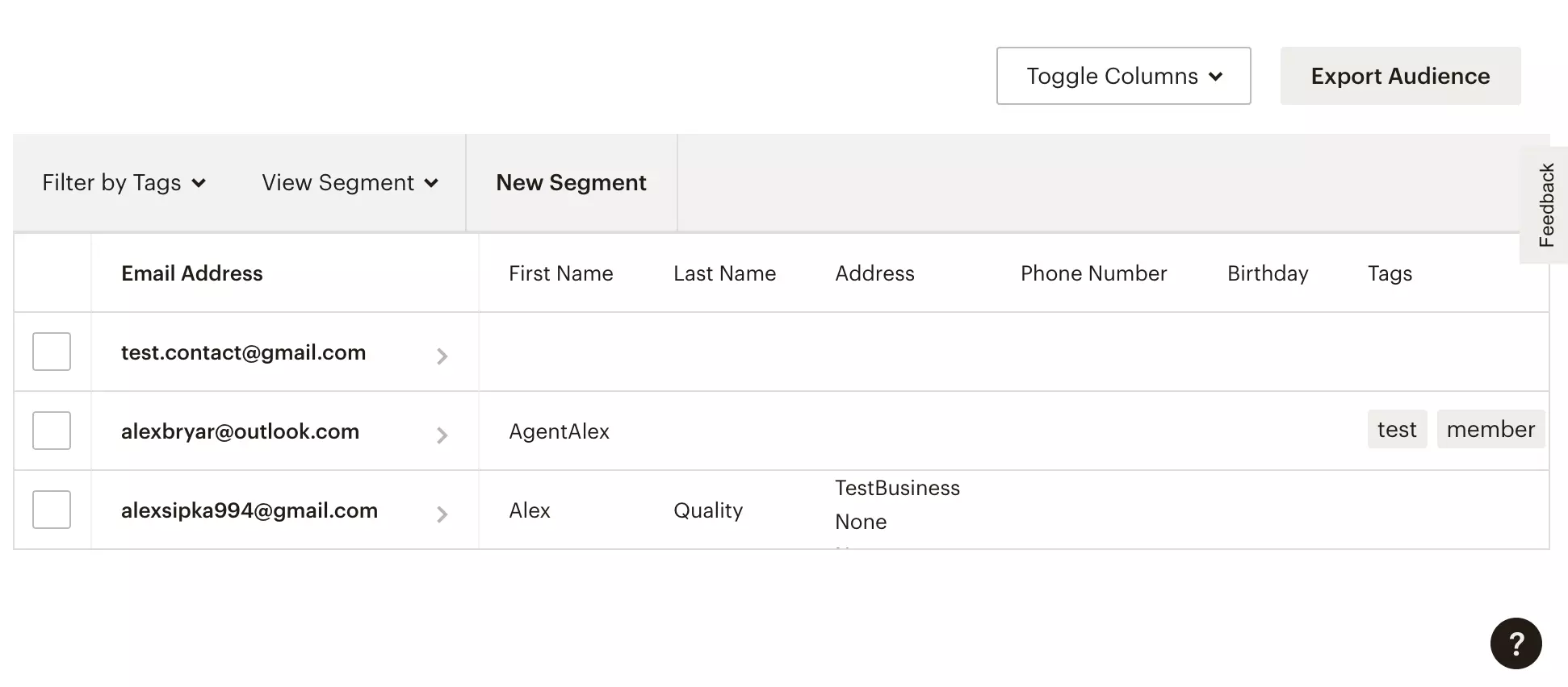 Naujas prenumeratorius buvo pridėtas prie Mailchimp po sėkmingos integracijos