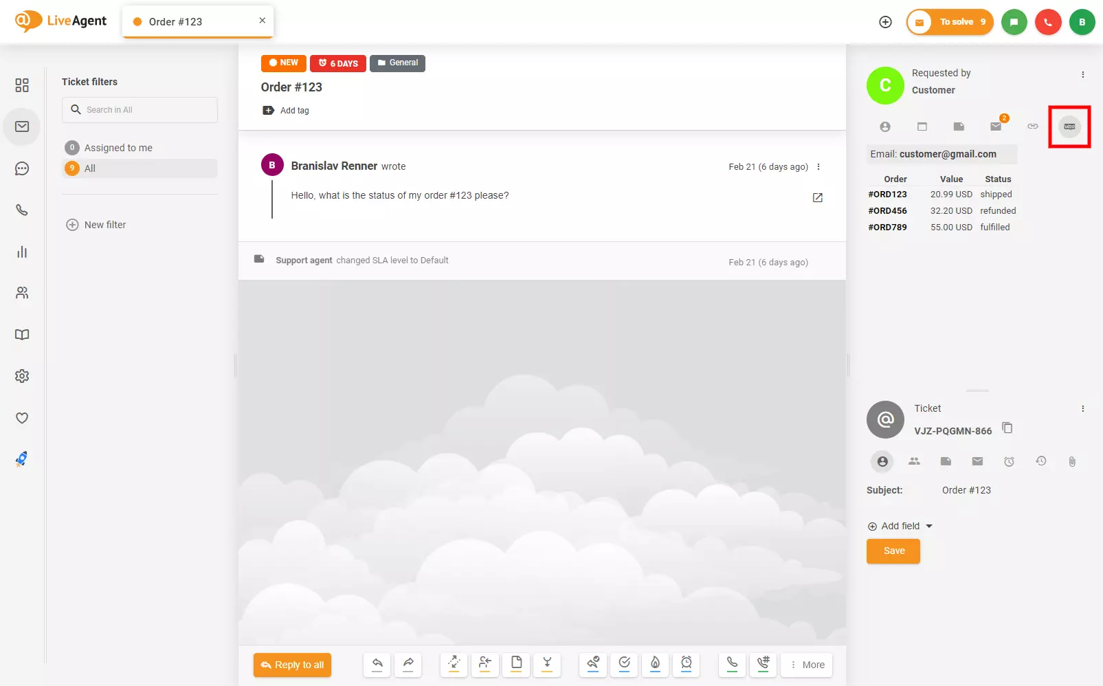 Kur rasti Woocommerce integracijom LiveAgent biliete