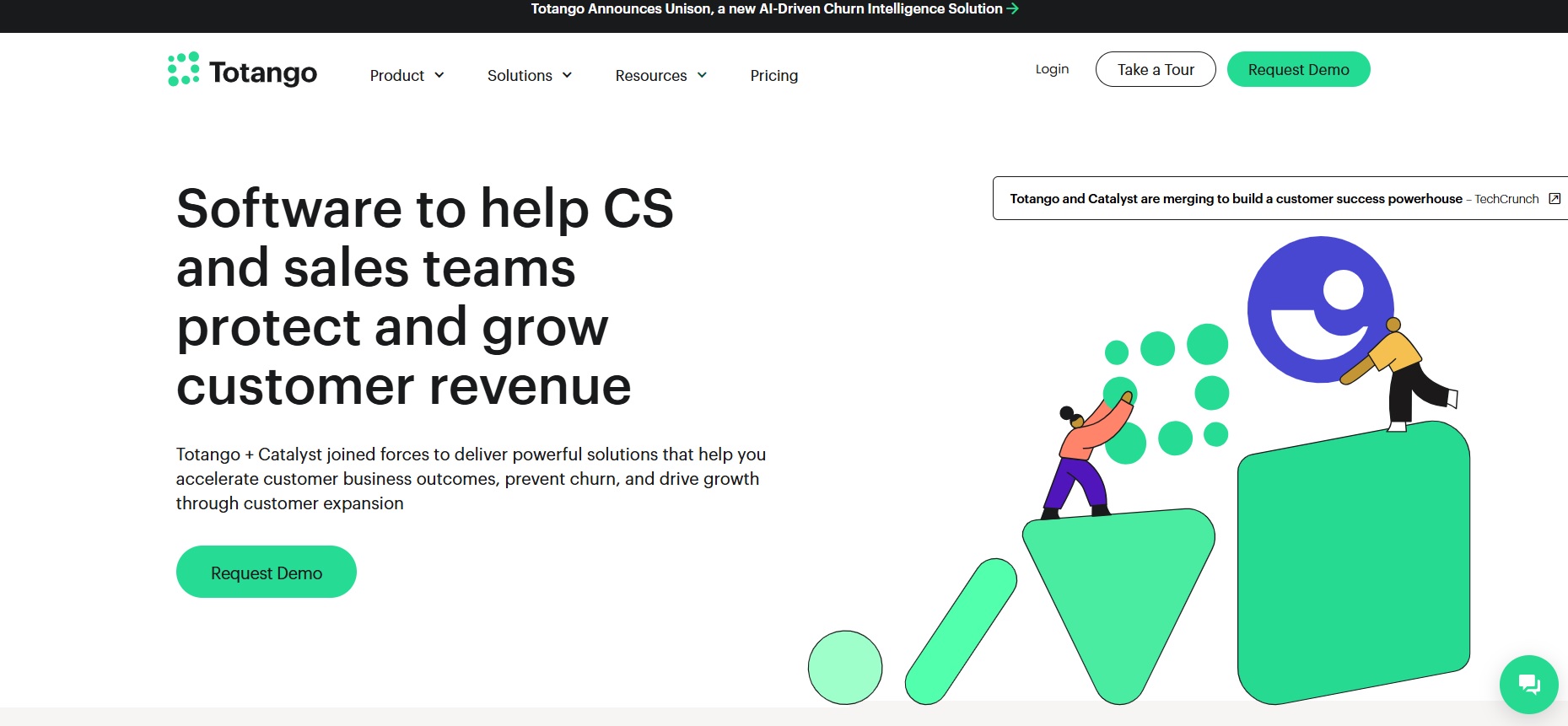 Totango pagrindinis puslapis