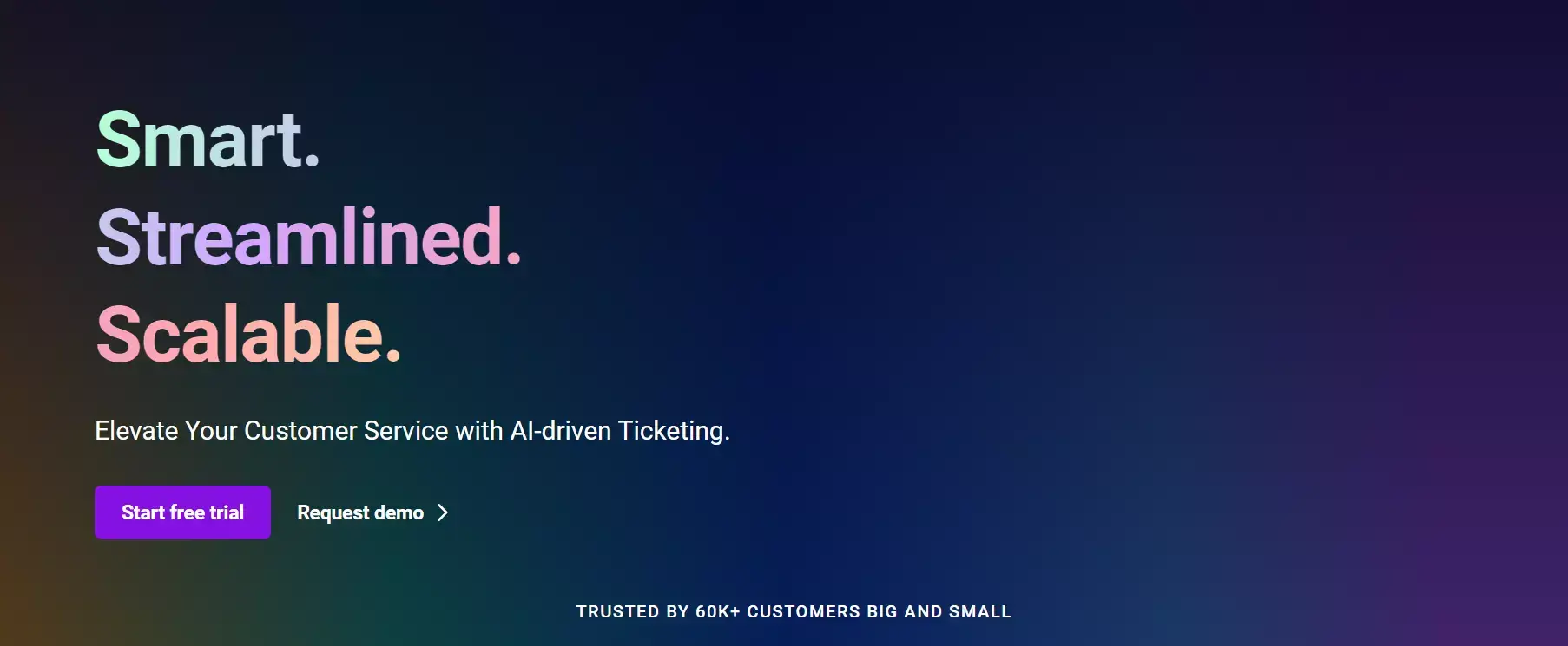 Freshdesk pagrindinis puslapis - DI pagalbos tarnybos programinė įranga