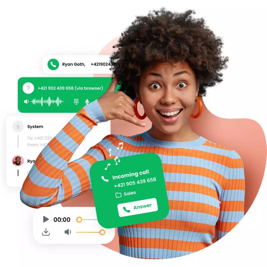 Virtualus skambučių centro programinė įranga