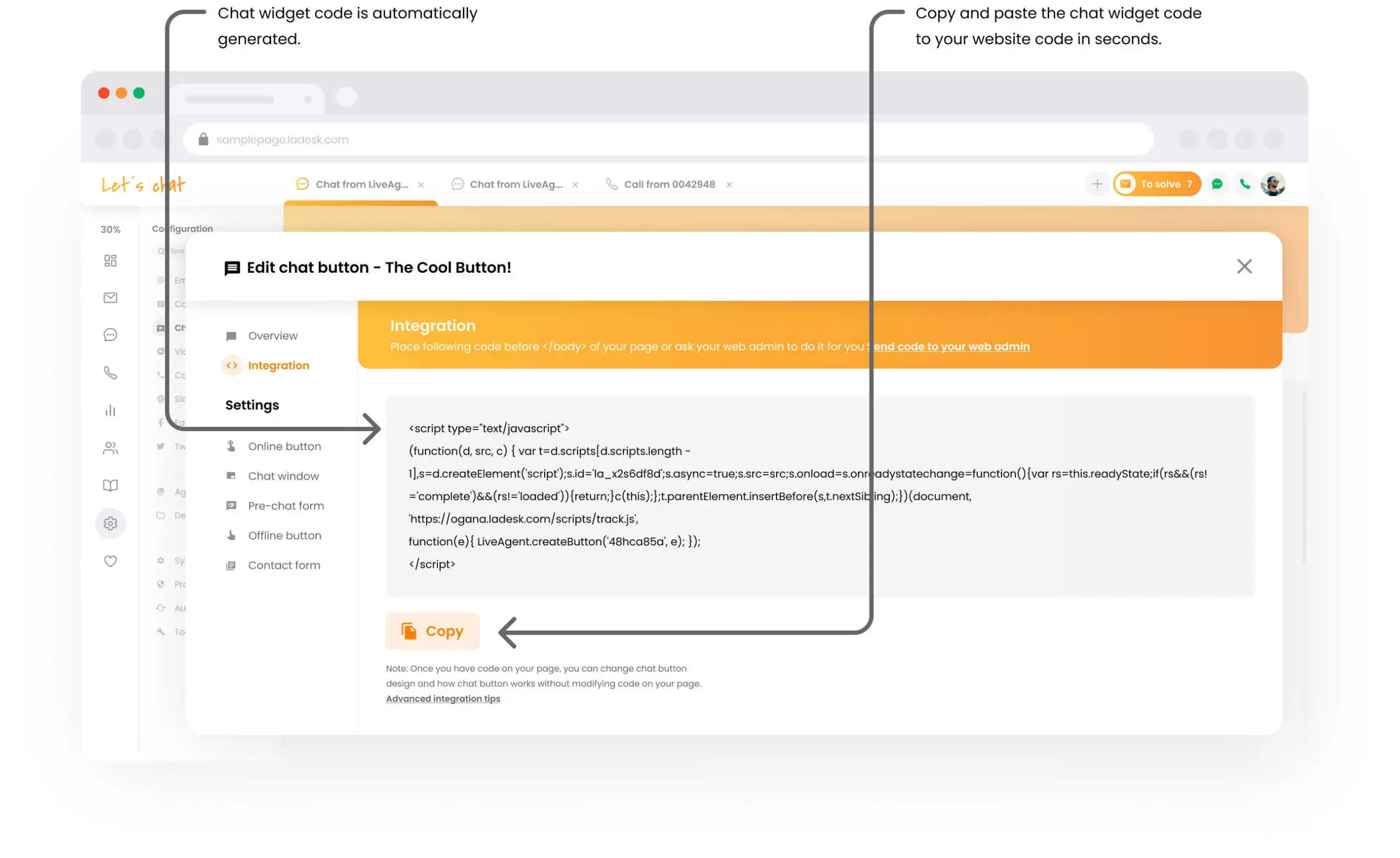Integruokite į svetainę