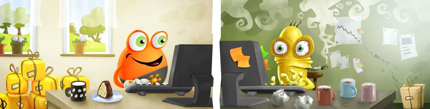 LiveAgent" pokalbių srauto valdymo skydelis