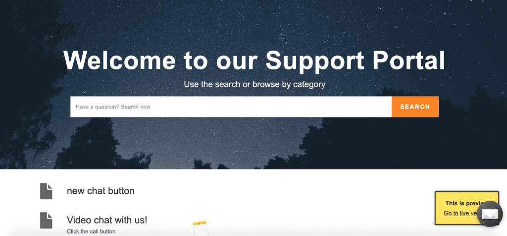 Kliento portalo pavyzdys