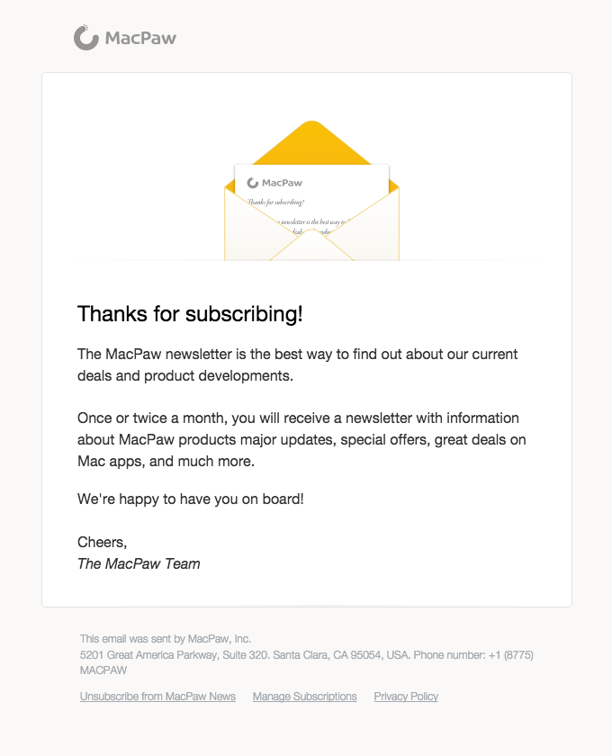 Sveikintuvinio padėkos el. laiško pavyzdys